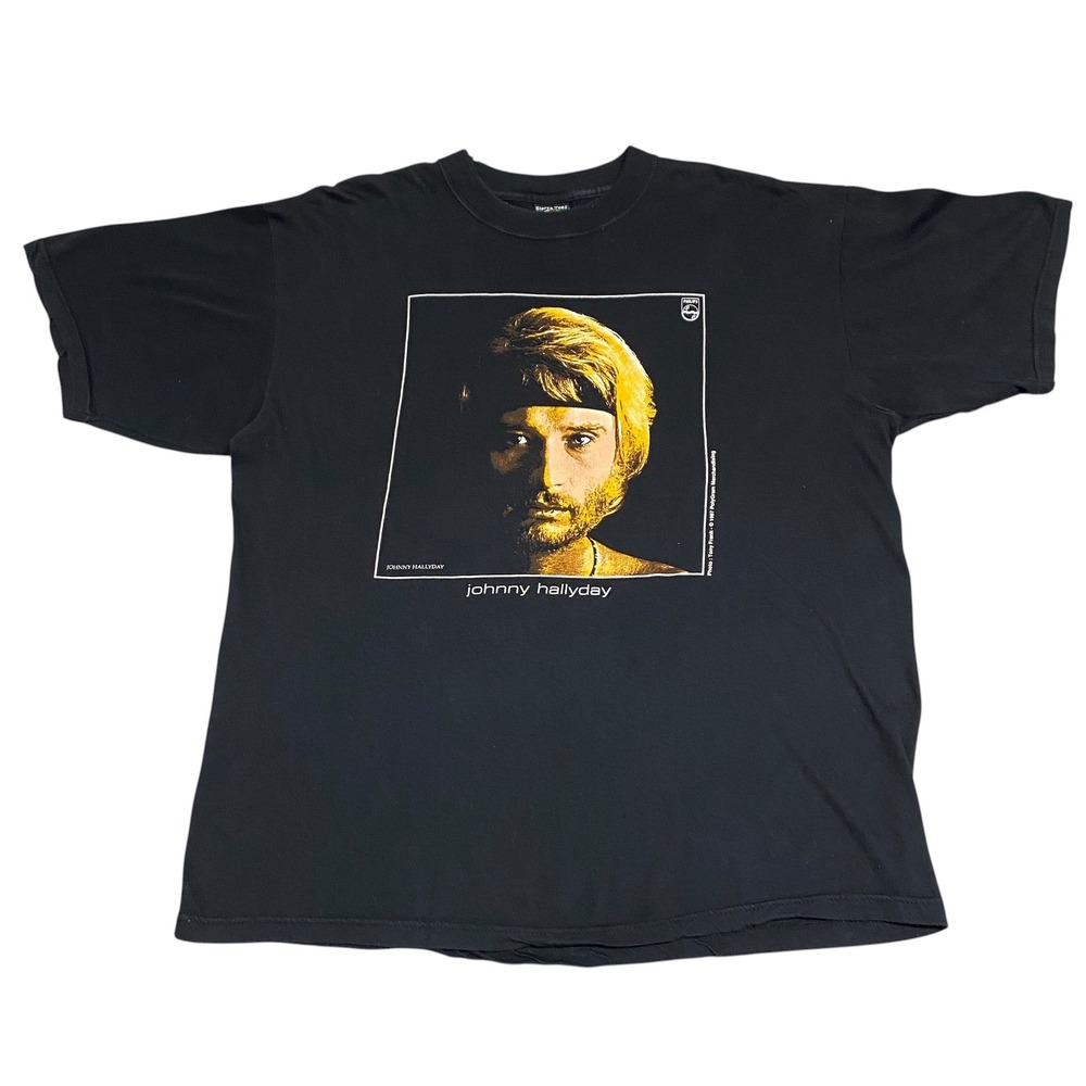 Vintage 1997 Johnny Hallyday T-Shirt